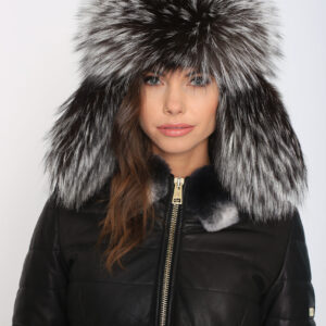 Fox Hat - Silver Sherpa