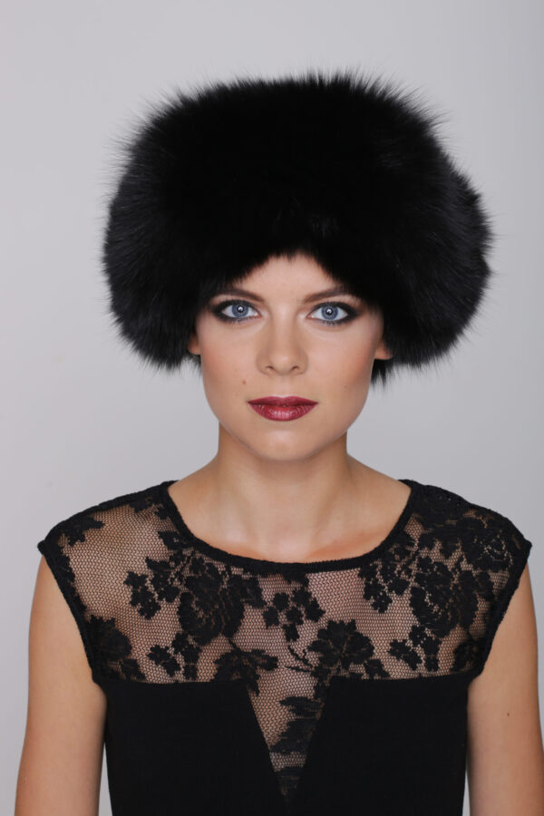 Fox Fur Hat - Sherpa - Image 4
