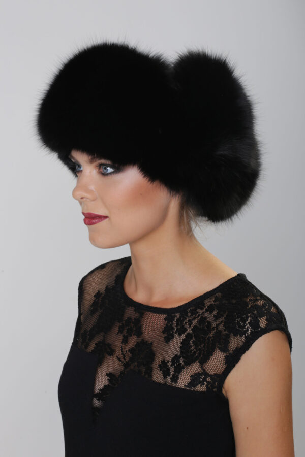 Fox Fur Hat - Sherpa - Image 5