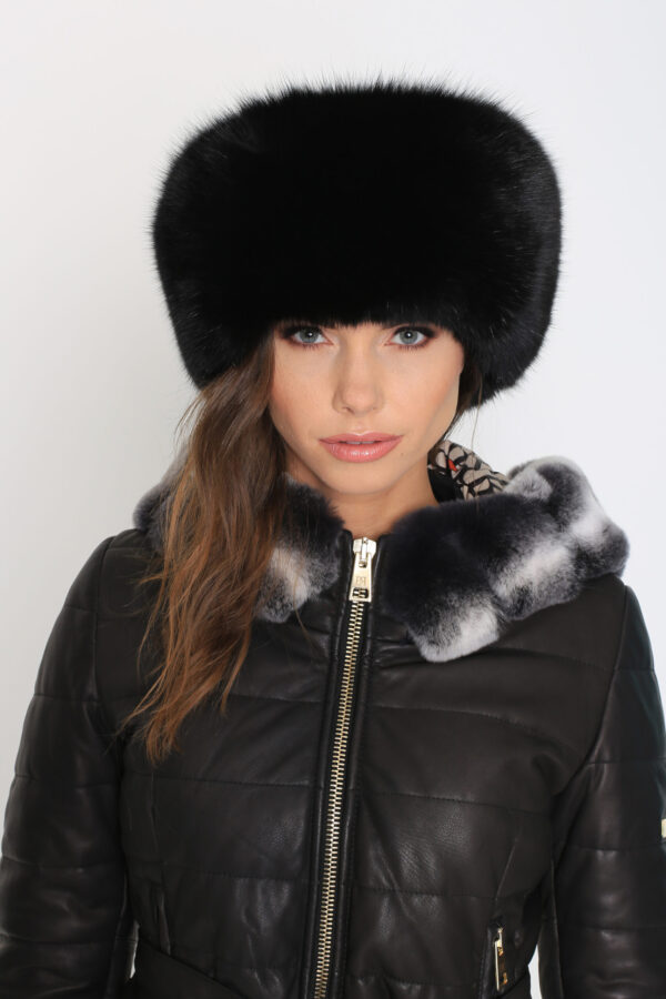 Fox Fur Hat - Francy - Image 2