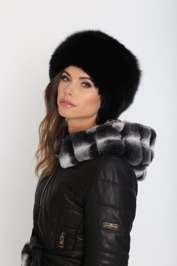 Fox Fur Hat - Flora - Image 3