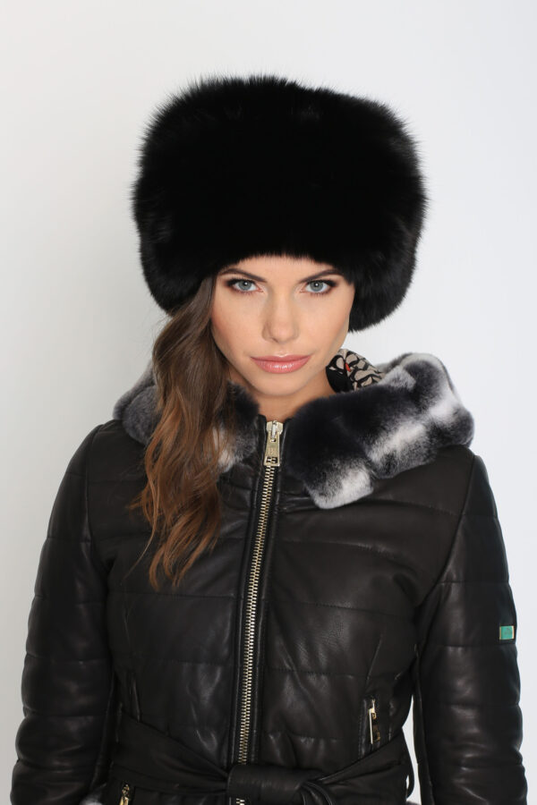 Fox Fur Hat - Flora - Image 2