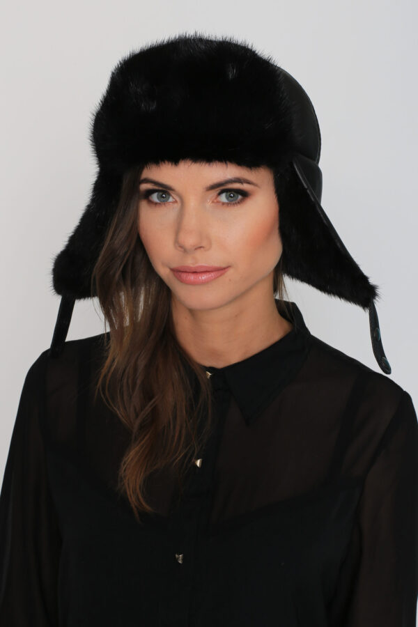 Mink Fur Hat - Sherpa