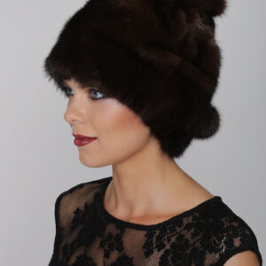 Mink Fur Hat Tail
