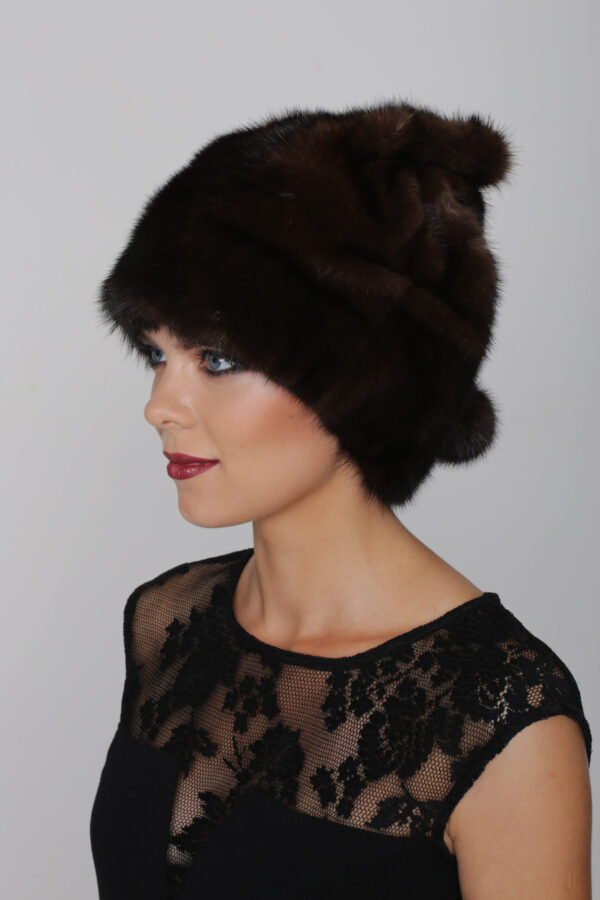 Mink Fur Hat Tail