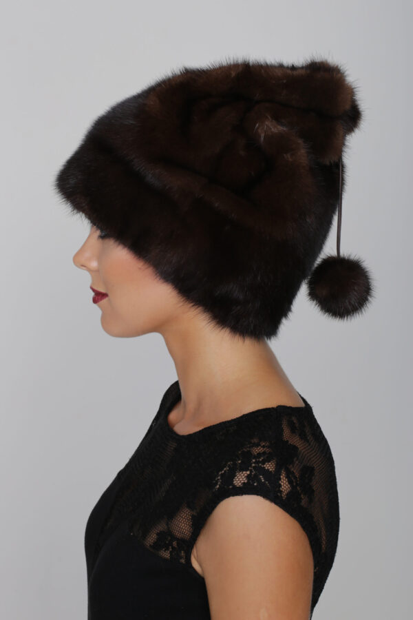 Mink Fur Hat Tail - Image 2