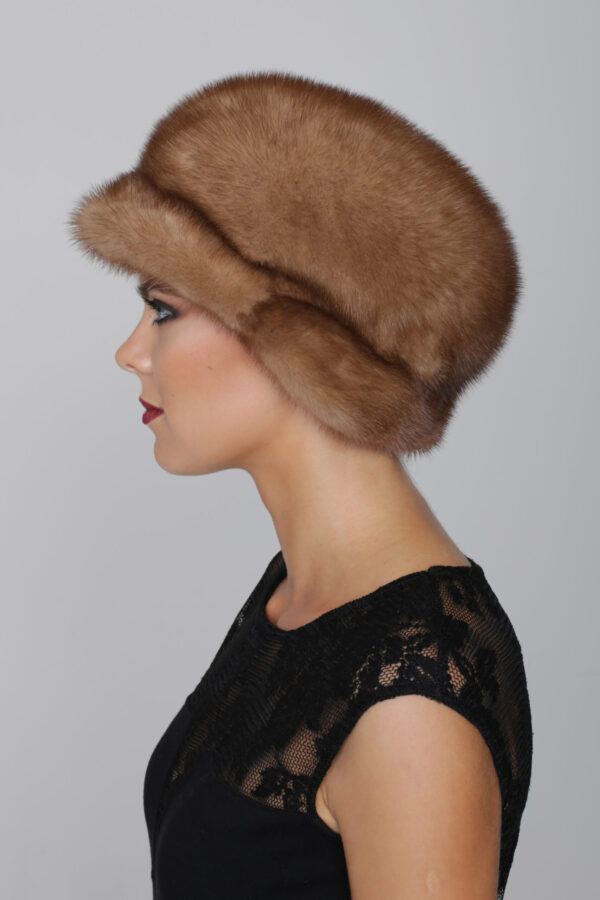 Mink Fur Hat - Hill - Image 3