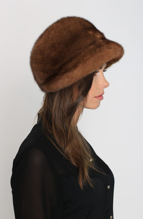 Mink Fur Hat - Carla - Image 2