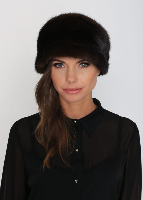 Mink Fur Hat - Augusta - Image 2