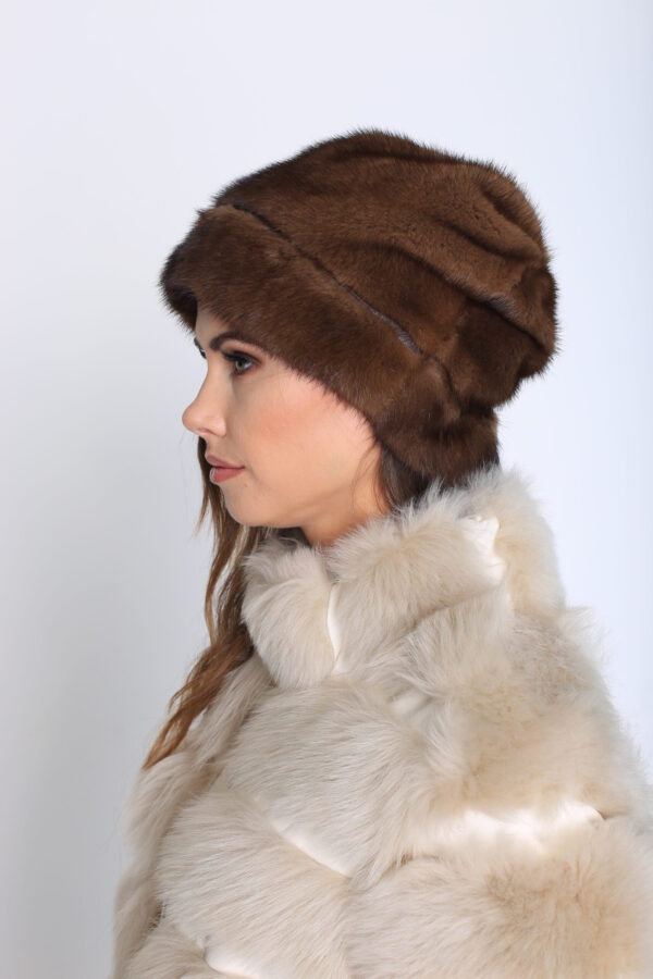 Mink Fur Hat - Barrentina - Image 2