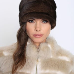 Mink Fur Hat - Monica