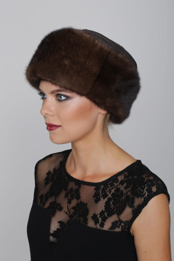Mink Fur Hat - Mina - Image 2