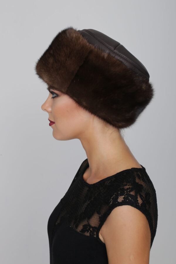 Mink Fur Hat - Mina - Image 3
