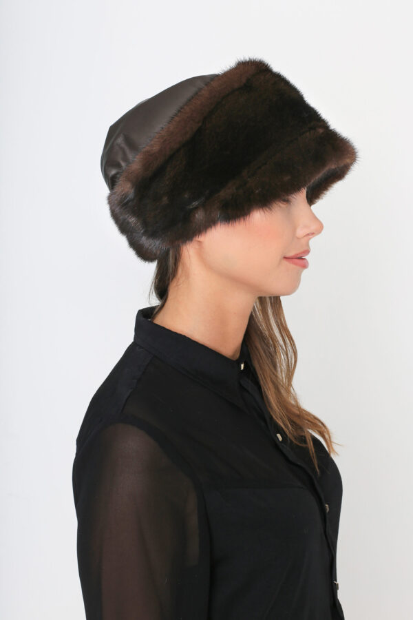 Mink Fur Hat - Augusta - Image 3