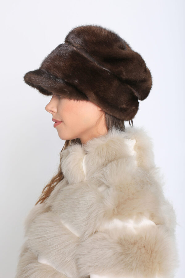 Mink Fur Hat - Monica - Image 2