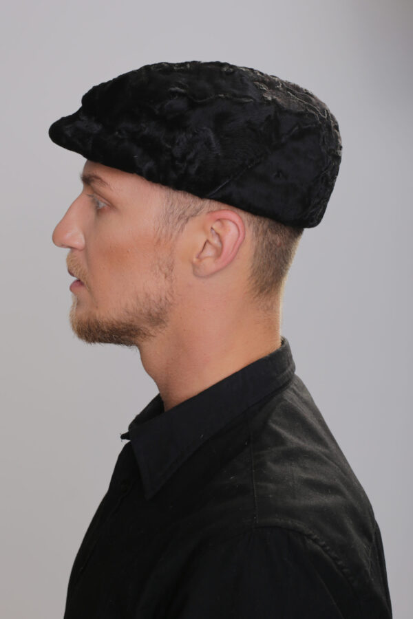 Swakara Fur Hat - Kepi - Image 4