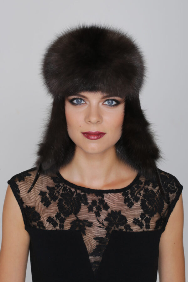 Sable Fur Hat - Sherpa