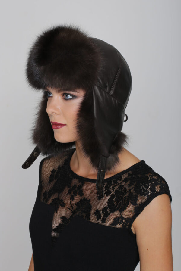 Sable Fur Hat - Sherpa - Image 3