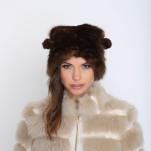 Sable Fur Hat - Kitty