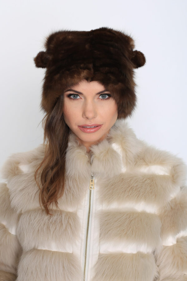 Sable Fur Hat - Kitty