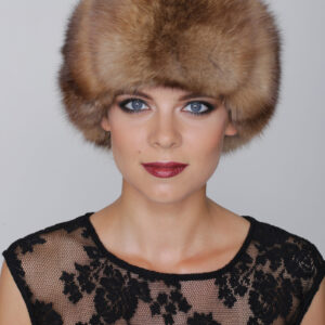 Sable Fur Hat - Dome