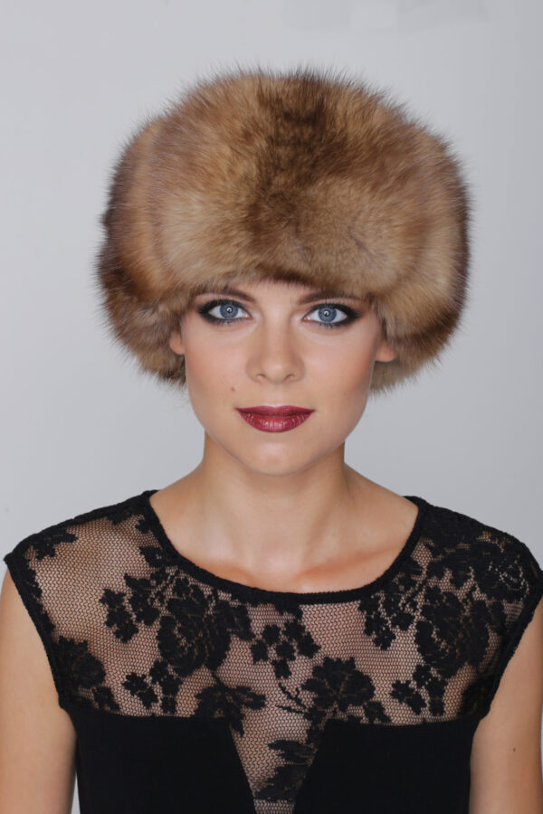 Sable Fur Hat - Dome