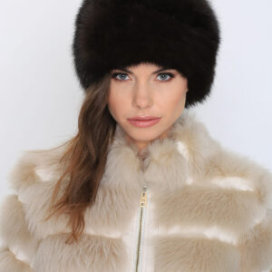 Sable Fur Hat - Selena