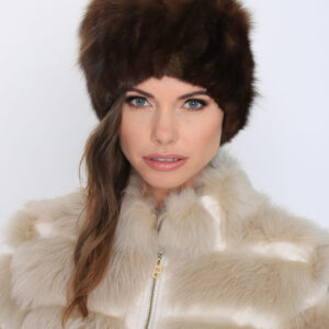 Sable Fur Hat - Fez