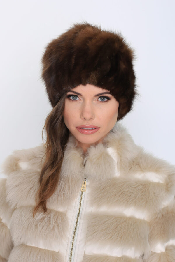 Sable Fur Hat - Fez
