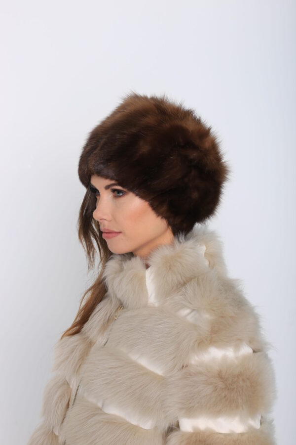 Sable Fur Hat – Fez