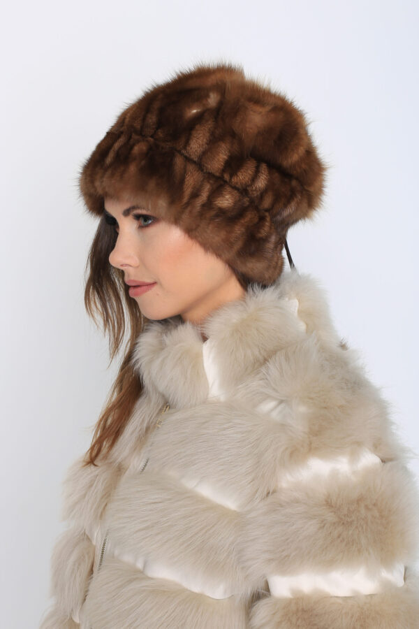 Sable Fur Hat - Berretina - Image 2