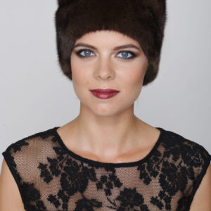 Mink Fur Hat - Kitty
