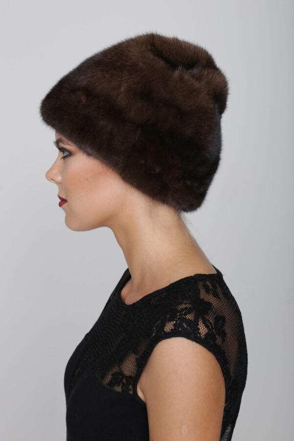 Mink Fur Hat - Kitty - Image 3