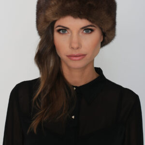 Mink Fur Hat - Dome